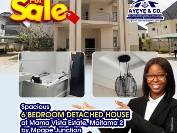 Spacious 6 Bedroom Detached House